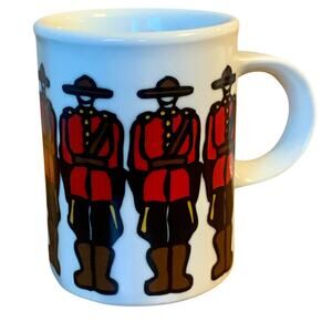 Marc Tetro Canada RCMP Mounties Coffee Tea Mug Stoneware Ceramic Danesco